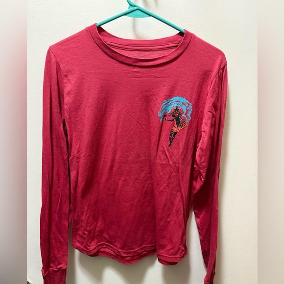 Janji Tops - Janji Red Long Sleeve Tee